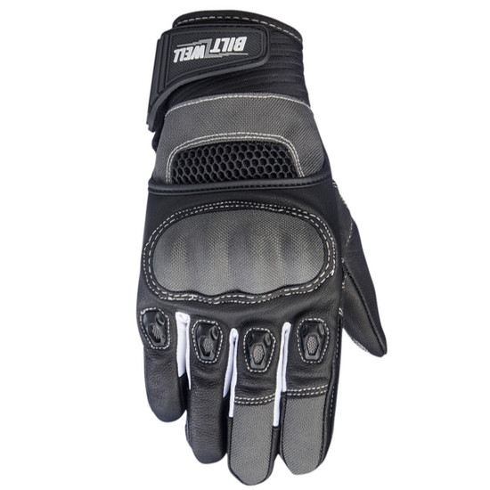 Biltwell Bridgeport Gloves-Black/Grey
