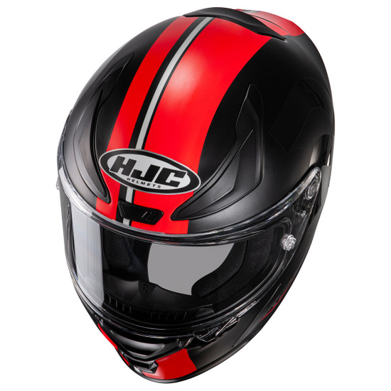 HJC RPHA 1N Senin Helmet - Black/Red Top View