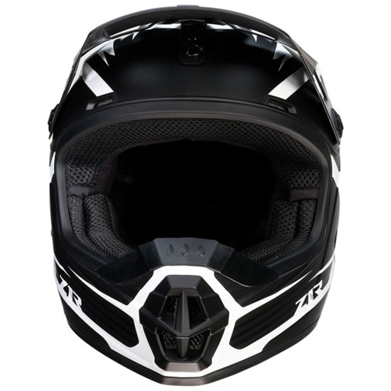 Z1R Youth Rise Flame Helmet - front View