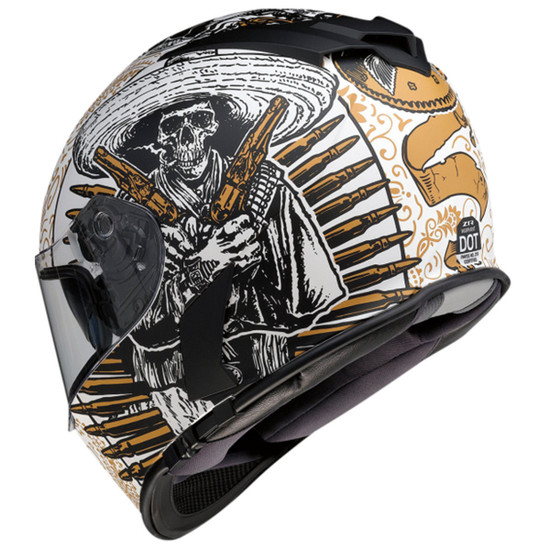 Z1R Warrant Sombrero Helmet - Left View