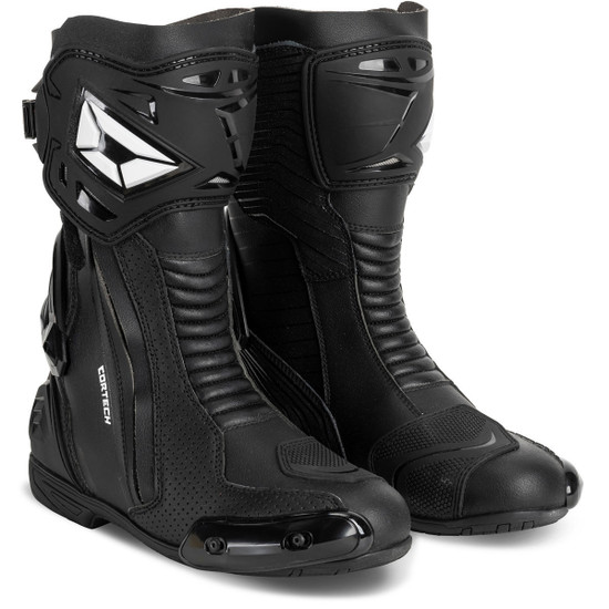Cortech Adrenaline GP Motorcycle Boots-Black