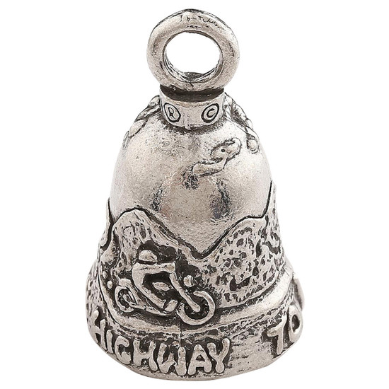 Biker Motorcycle Bells - Guardian Bell Highway To Hell - Back View