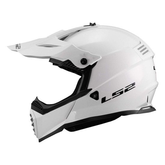 LS2-Gate-Solid Full-Face-MX-Motorcycle-Helmet-Side-View