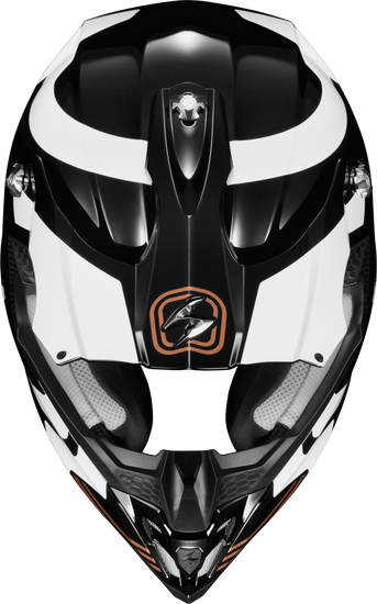 Scorpion-VX-16-OFF-ROAD-Format-Motorcycle-Helmet-Gold-Top-View