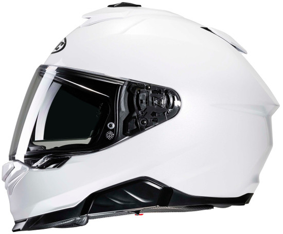 HJC-i71-Solid-Full-Face-Motorcycle-Helmet-White-Side-View
