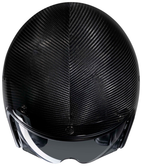 HJC-V31-Carbon-Open-Face-Motorcycle-Helmet-Front-Veiw