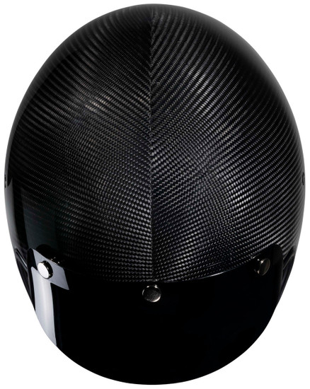 HJC-V31-Carbon-Open-Face-Motorcycle-Helmet-Front-Visor-Veiw