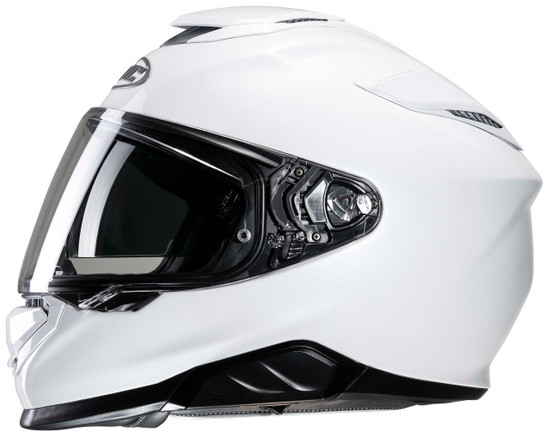 HJC-RPHA-71-Solid-Full-Face-Motorcycle-Helmet-White-Side-View