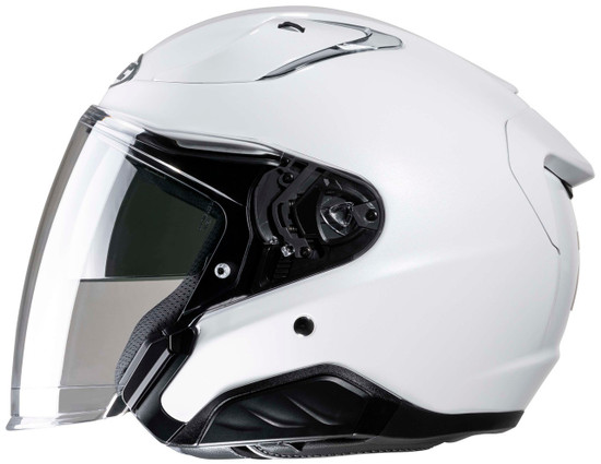 HJC-RPHA-31-Solid-Open-Face-Motorcycle-Helmet-White-Side-View