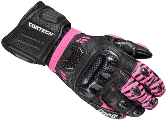 Cortech-Revo-Sport-RR-Women's-Motorcycle-Riding-Gloves-Black/Pink-Main