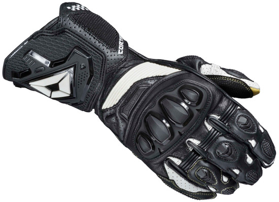 Cortech-Sector-Pro-RR-Motorcycle-Riding-Gloves-Black/White-Main