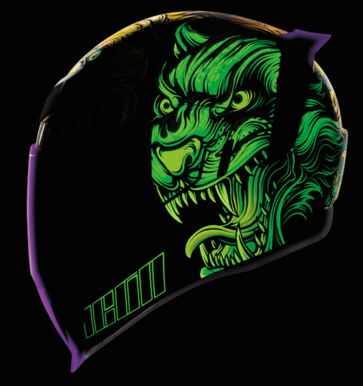 Icon-Airflite-Cat-Scratch-Fever-Motorcycle-Helmet-night-view