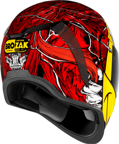 Icon-Airform-Mips-Brozak-Motorcycle-Helmet-Red-back-view
