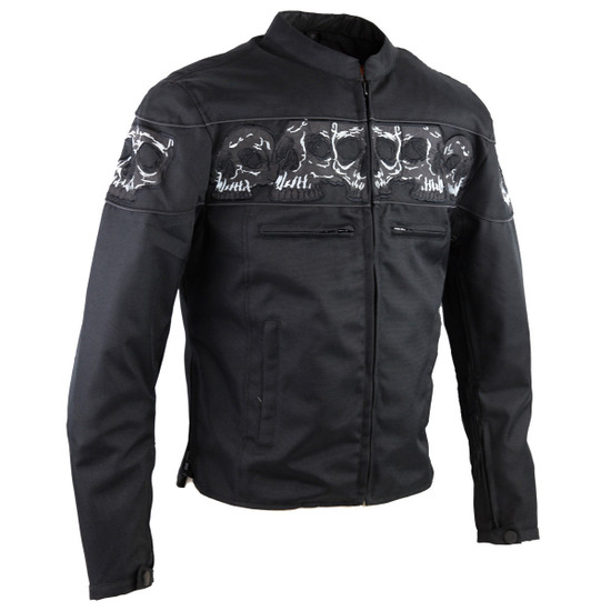 Jafrum-Reflective-Skull-Textile-Motorcycle-Jacket-main
