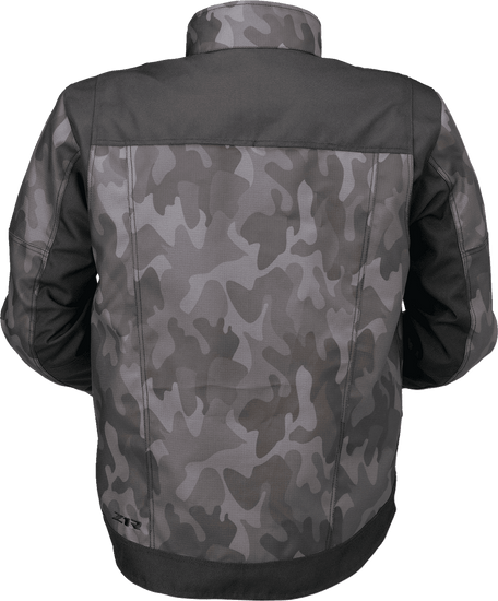 Z1R-Mens-Camo-Motorcycle-Jacket-grey-black-back-view