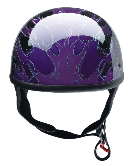 Z1R-CC-Beanie-Hellfire-Half-Face-Motorcycle-Helmet-purple-front-view