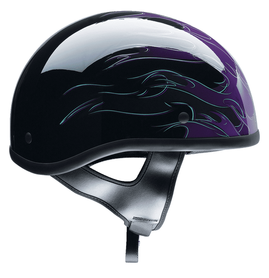Z1R-CC-Beanie-Hellfire-Half-Face-Motorcycle-Helmet-purple-side-view