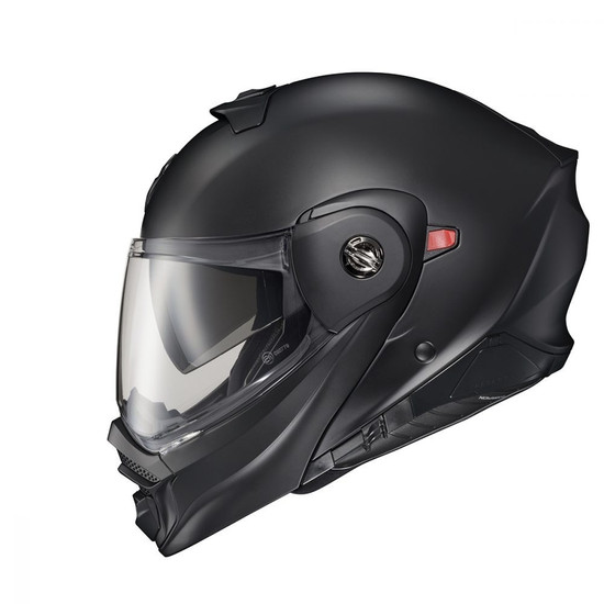 Scorpion-EXO-AT960-Solid-Modular-Motorcycle-Helmet-Matte-Black-side-view