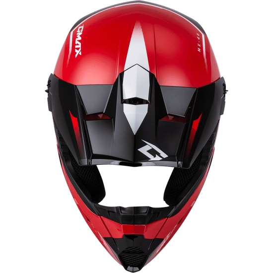Gmax-MX-46-Compound-Off-Road-Motorcycle-Helmet-Red-black-white-top-view