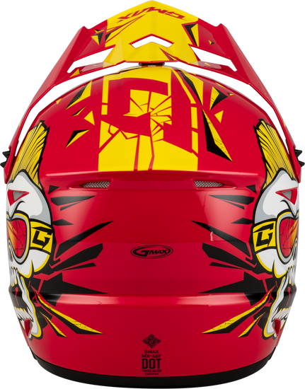 Gmax-Youth-MX-46Y-Unstable-Off-Road-Motorcycle-Helmet-red-yellow-back-view