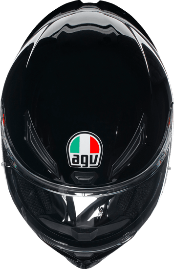 AGV-K1-S-Solid-Full-Face-Motorcycle-Helmet-black-top-view