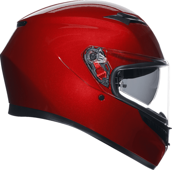 AGV-K3-Mono-Solid-Full-Face-Motorcycle-Helmet-red-side-view