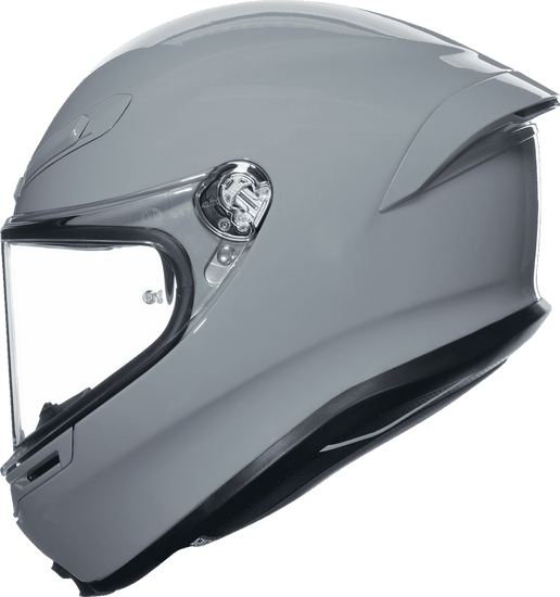 AGV-K6-S-Solid-Full-Face-Motorcycle-Helmet-grey-side-view