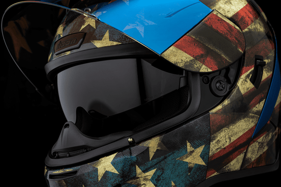 Icon-Airform-Old-Glory-Full-Face-Motorcycle-Helmet-open-visor-view