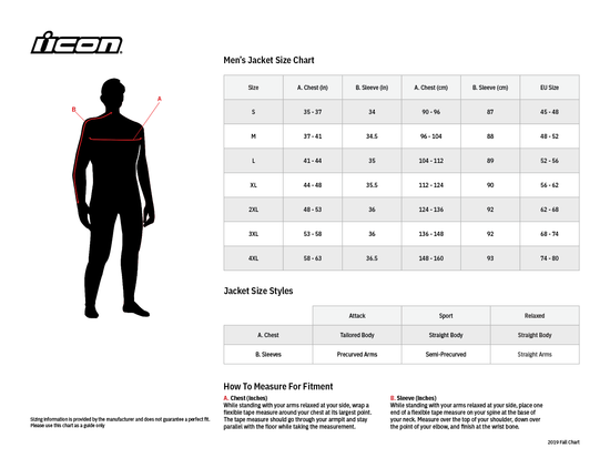 Icon-Mens-Mesh-AF-Motorcycle-Jacket-size-chart