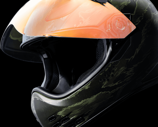 Icon-Domain-Tiger's-Blood-Full-Face-Motorcycle-Helmet-open-visor