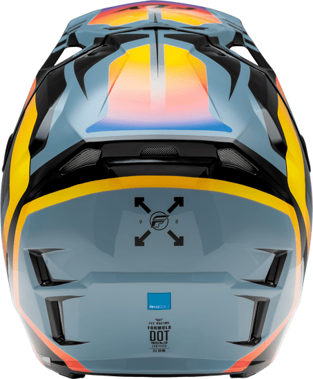 Fly-Racing-Formula-CP-Krypton-Motorcycle-Helmet-grey-black-back-view