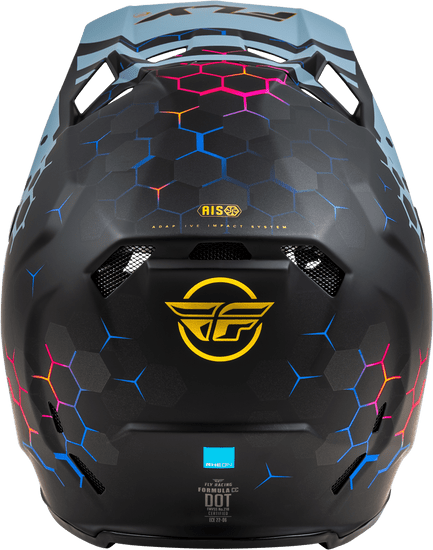Fly-Racing-Formula-CC-Tektonic-Motorcycle-Helmet-Black-slate-back-view