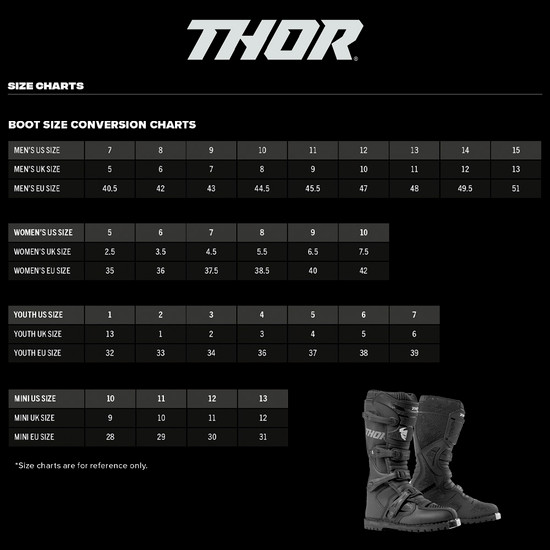 Thor-Boots-Sizing-Chart