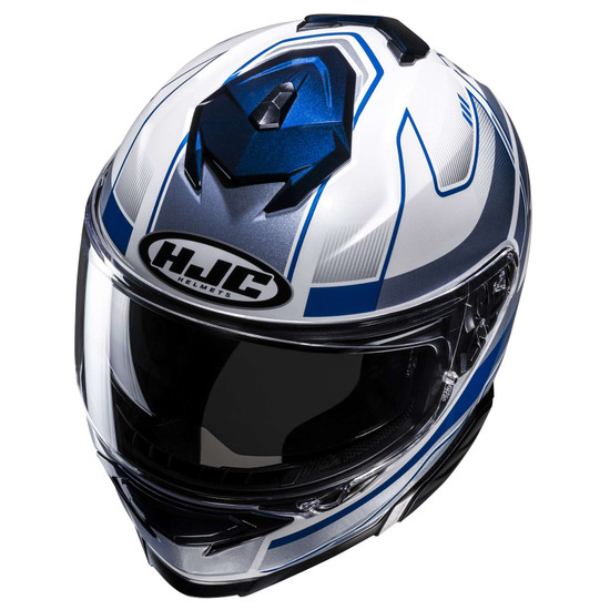 HJC-i71-Iorix-Full-Face-Motorcycle-Helmet-White-Grey-top-View
