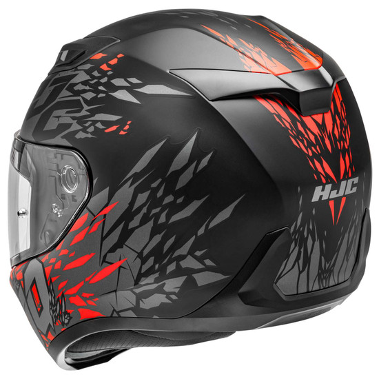 HJC-i10-Pitfall-Full-Face-Motorcycle-Helmet-Black-Red-rear-view
