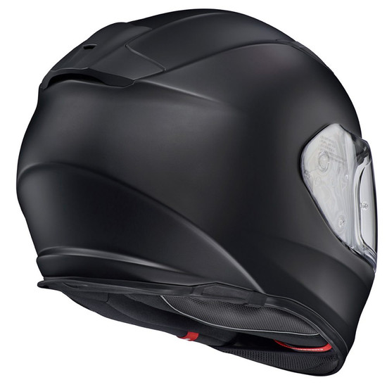 Scorpion-EXO-Ryzer-Solid-Full-Face-Motorcycle-Helmet-matte-black-back-view