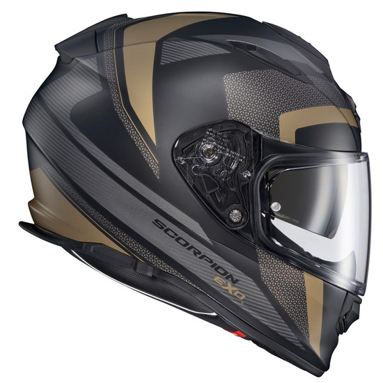 Scorpion-EXO-Ryzer-Evolution-Full-Face-Motorcycle-Helmet-Gold-side-view