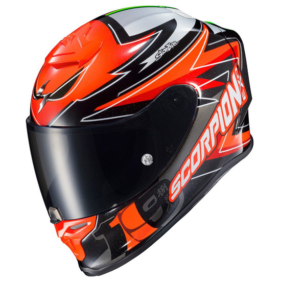 Scorpion-EXO-R1-Air-Alvaro-Bautista-Full-Face-Motorcycle-Helmet-dark-smoke-shield-side-view