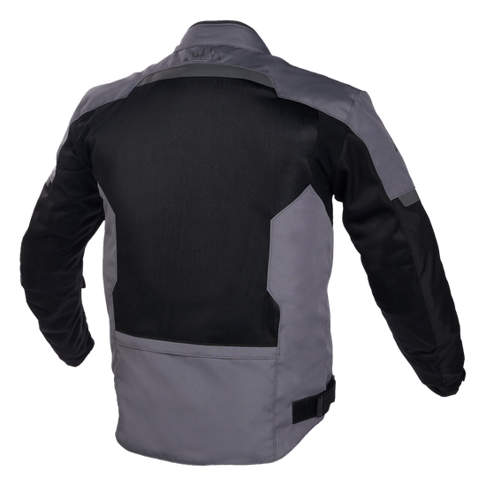 Tour-Master-Draft-Air-2.0-Motorcycle-Jacket-Gun-Black-back-view