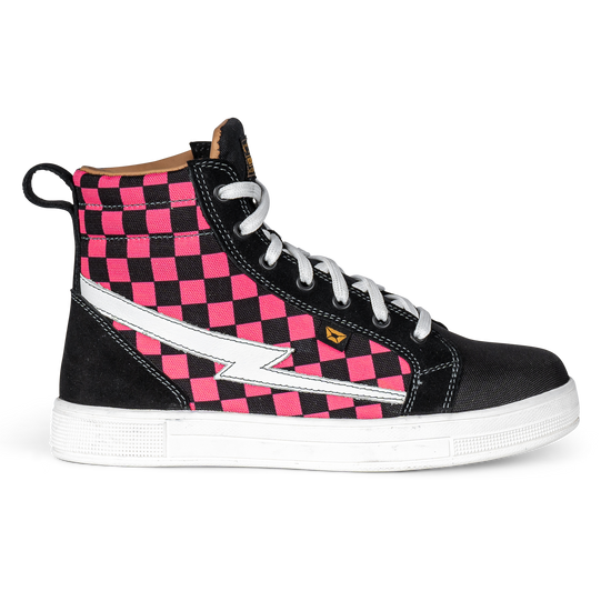 Cortech-Limited-Edition-Womens-Check-Slayer-Riding-Shoes-side-view