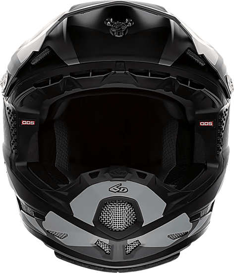 6D-Youth-ATR-2Y-Fusion-Off-Road-Helmet-black-front-view