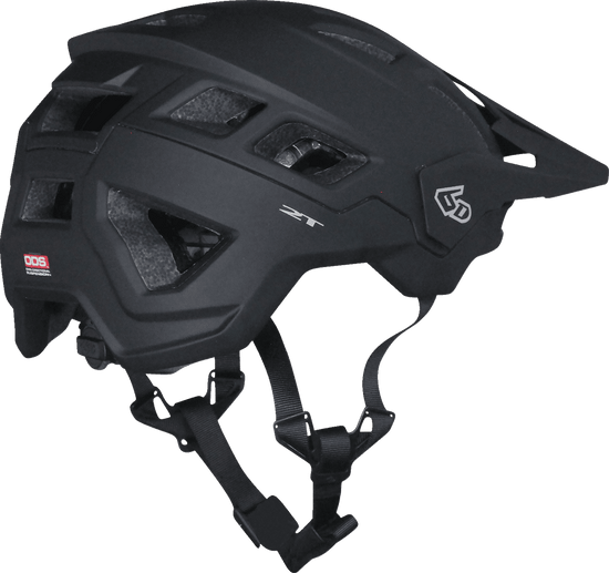 6D-ATB-2T-Ascent-Mountain-Bike-Helmet-Matte-Black-back-view