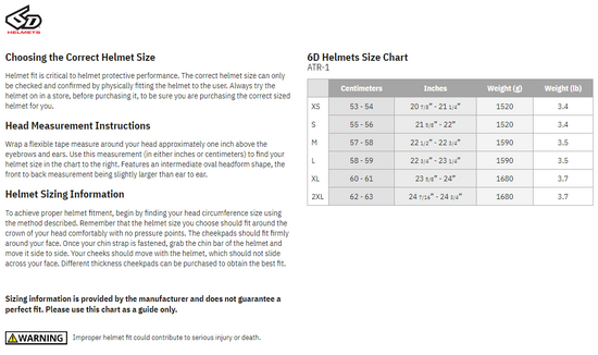 6D-ATR-1-Stealth-MX-Offroad-Helmet-size-chart