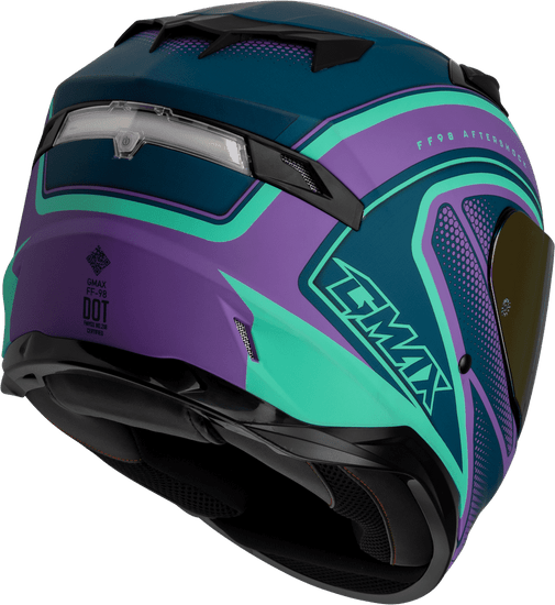 Gmax-FF-98-Aftershock-Purple-Blue-Full-Face-Motorcycle-Helmet-back-side-view