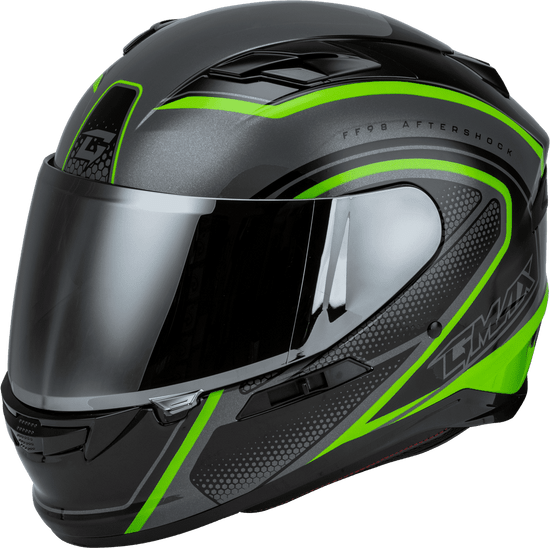 Gmax-FF-98-Aftershock-Grey-Neon-Green-Full-Face-Motorcycle-Helmet-main