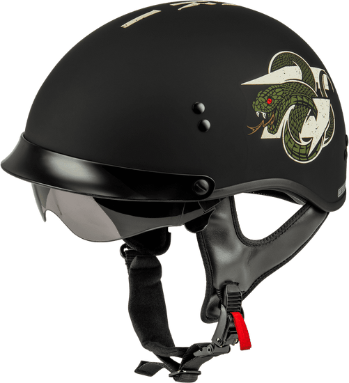 Gmax-HH-65-DRK1-Black-Bone-Half-Face-Motorcycle-Helmet-with-Peak-Visor-main