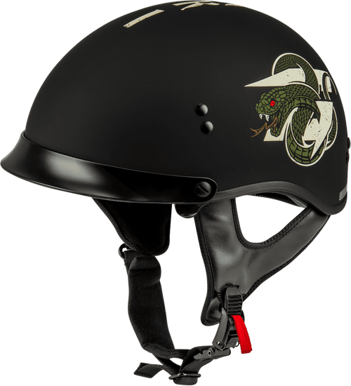 Gmax-HH-65-DRK1-Black-Bone-Half-Face-Motorcycle-Helmet-without-sunvisor