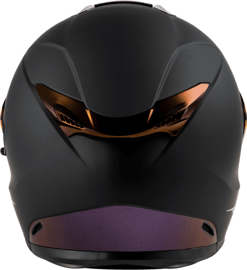 Fly-Racing-Sentinel-Recon-Matte-Black-Purple-Chrome-Full-Face-Motorcycle-Helmet-back-view