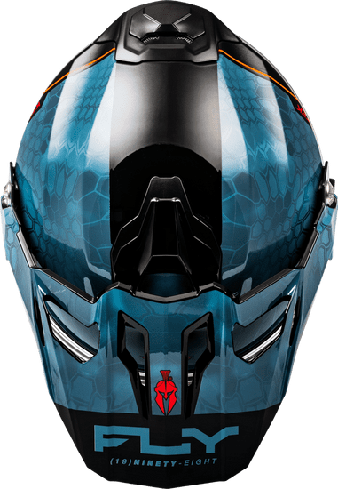 Fly-Racing-Trekker-Kryptek-Conceal-Slate-Black-Motorcycle-Helmet-top-view
