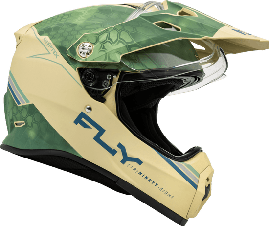 Fly-Racing-Trekker-Kryptek-Conceal-Matte-Tan-Sage-Motorcycle-Helmet-side-view